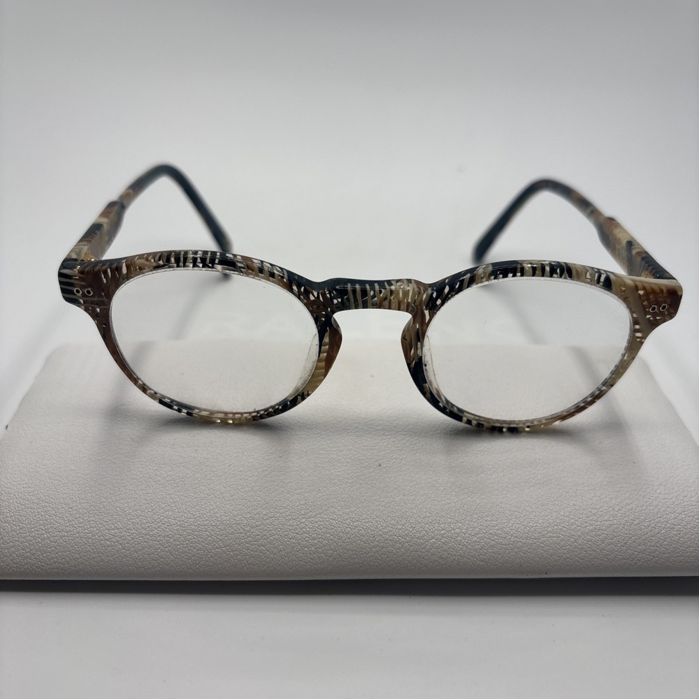Etnia Barcelona Mission District II Green/White Eyeglasses Frame 47-22-148 #D192